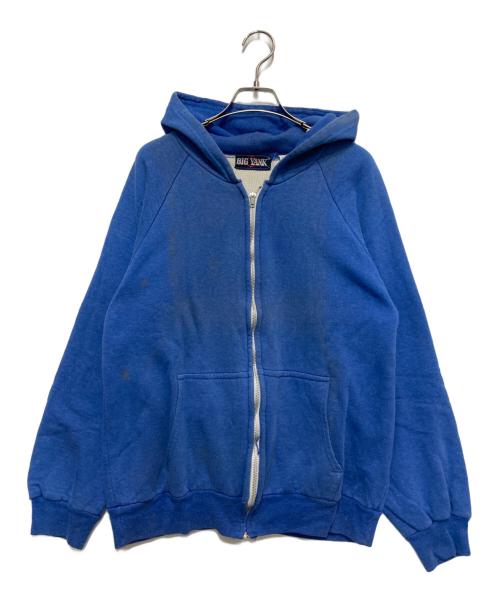 BIG YANK（ビッグヤンク）BIG YANK (ビッグヤンク) 裏サーマルジップアップパーカー ブルー サイズ:Lの古着・服飾アイテム