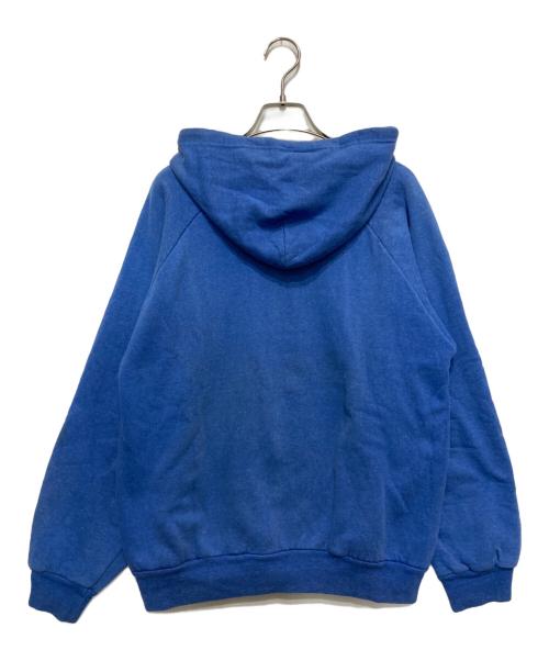 BIG YANK（ビッグヤンク）BIG YANK (ビッグヤンク) 裏サーマルジップアップパーカー ブルー サイズ:Lの古着・服飾アイテム