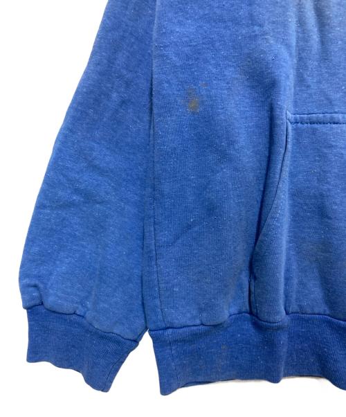 BIG YANK（ビッグヤンク）BIG YANK (ビッグヤンク) 裏サーマルジップアップパーカー ブルー サイズ:Lの古着・服飾アイテム