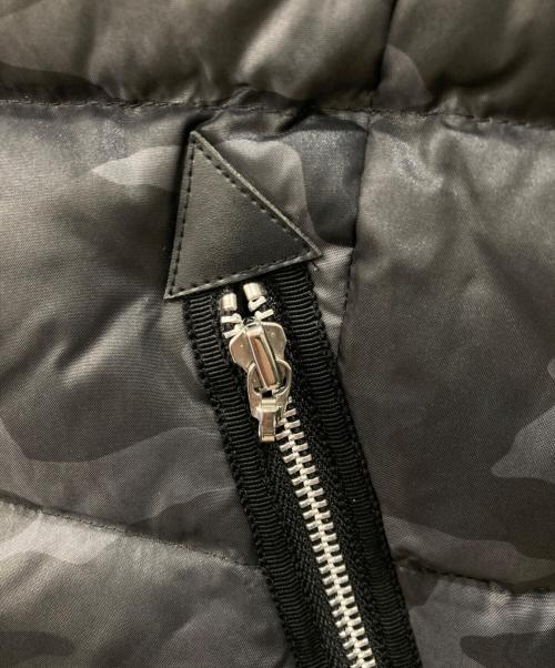 LOVELESS（ラブレス）LOVELESS (ラブレス) ラビットファーホワイトグースダウンジャケット ブラック×グレー サイズ:34の古着・服飾アイテム