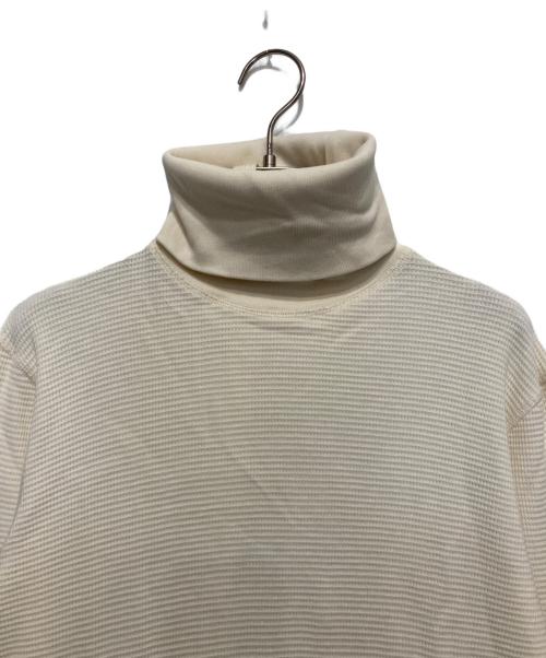 OFFWHITE（オフホワイト）OFFWHITE (オフホワイト) タートルネックサーマルカットソー アイボリー サイズ:XXSの古着・服飾アイテム