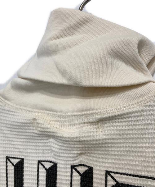 OFFWHITE（オフホワイト）OFFWHITE (オフホワイト) タートルネックサーマルカットソー アイボリー サイズ:XXSの古着・服飾アイテム