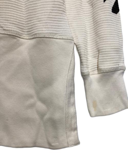 OFFWHITE（オフホワイト）OFFWHITE (オフホワイト) タートルネックサーマルカットソー アイボリー サイズ:XXSの古着・服飾アイテム