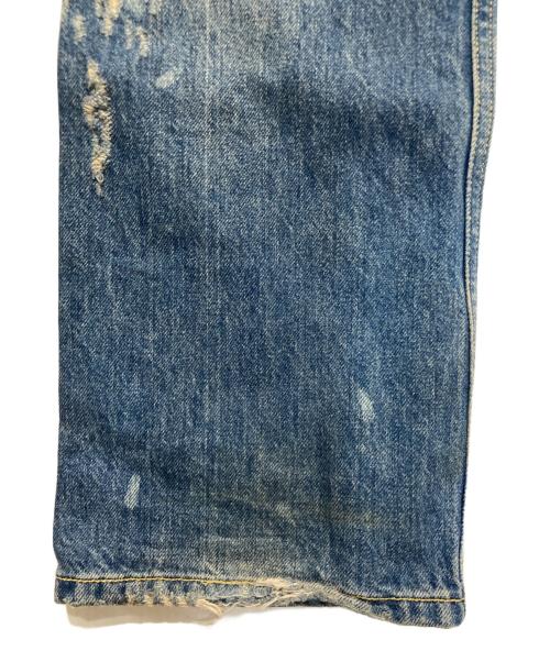 DIESEL（ディーゼル）DIESEL (ディーゼル) ダメージデニムパンツ インディゴ サイズ:SIZE 68.5cm (W27)の古着・服飾アイテム