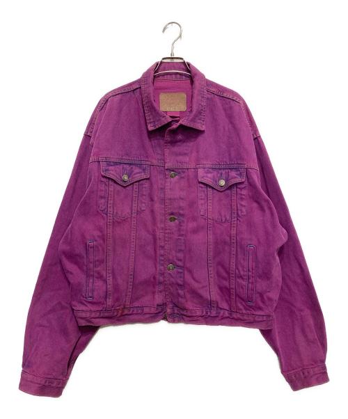GAP（ギャップ）GAP (ギャップ) デニムジャケット パープル サイズ:XLの古着・服飾アイテム