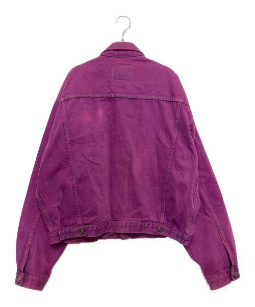 GAP（ギャップ）GAP (ギャップ) デニムジャケット パープル サイズ:XLの古着・服飾アイテム