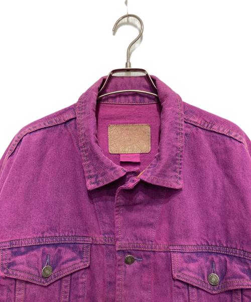 GAP（ギャップ）GAP (ギャップ) デニムジャケット パープル サイズ:XLの古着・服飾アイテム