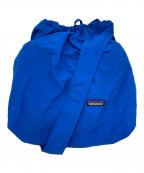 Patagoniaパタゴニア）の古着「折り畳みショルダーバッグ」｜ブルー
