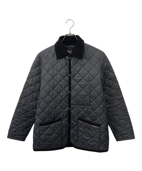 LAVENHAM（ラベンハム）LAVENHAM (ラベンハム) キルティングジャケット グレー サイズ:Sの古着・服飾アイテム