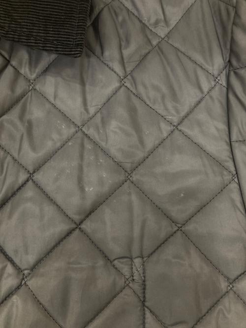 LAVENHAM（ラベンハム）LAVENHAM (ラベンハム) キルティングジャケット グレー サイズ:Sの古着・服飾アイテム