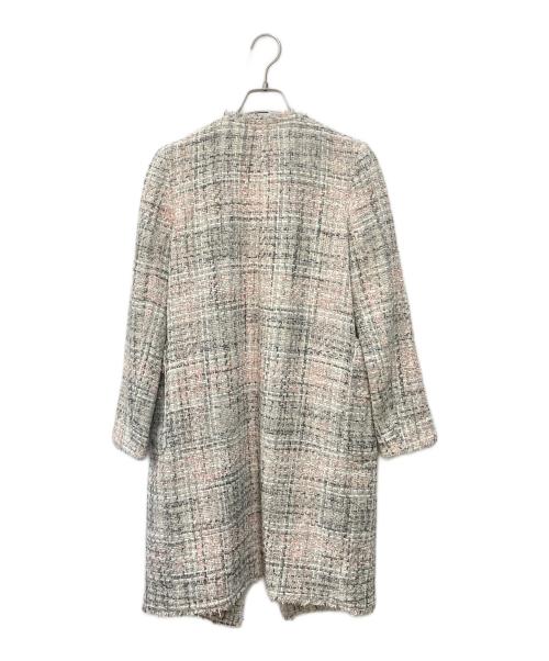 theory（セオリー）theory (セオリー) ツイードコート グレー サイズ:SIZE Pの古着・服飾アイテム