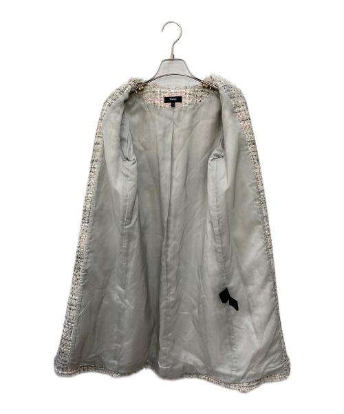 theory（セオリー）theory (セオリー) ツイードコート グレー サイズ:SIZE Pの古着・服飾アイテム