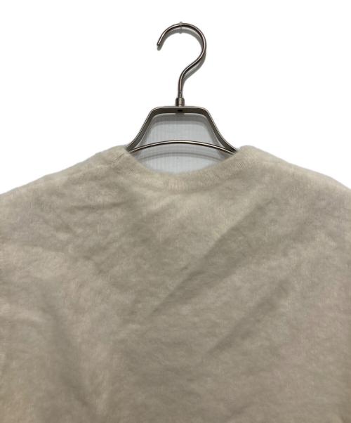 DES PRES（デ プレ）DES PRES (デ プレ) フォックスカシミヤ クルーネックベスト アイボリー サイズ:FREEの古着・服飾アイテム
