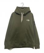 THE NORTH FACEザ ノース フェイス）の古着「Square Logo Hoodie」｜グリーン