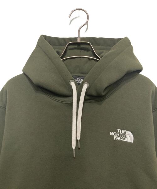 THE NORTH FACE（ザ ノース フェイス）THE NORTH FACE (ザ ノース フェイス) Square Logo Hoodie グリーン サイズ:Sの古着・服飾アイテム