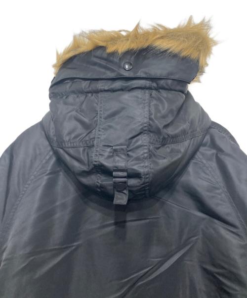 ALPHA（アルファ）ALPHA (アルファ) N-3Bタイプコート ブラック サイズ:Lの古着・服飾アイテム