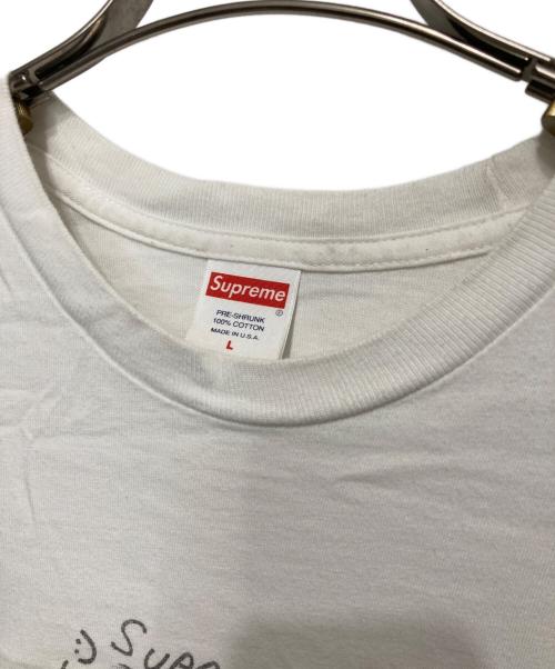 SUPREME（シュプリーム）Supreme (シュプリーム) eat me Tee ホワイト サイズ:Lの古着・服飾アイテム