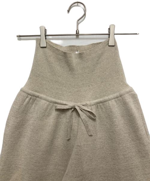 ETRE TOKYO（エトレトウキョウ）ETRE TOKYO (エトレトウキョウ) リネンスムースニットパンツ グレー サイズ:Sの古着・服飾アイテム