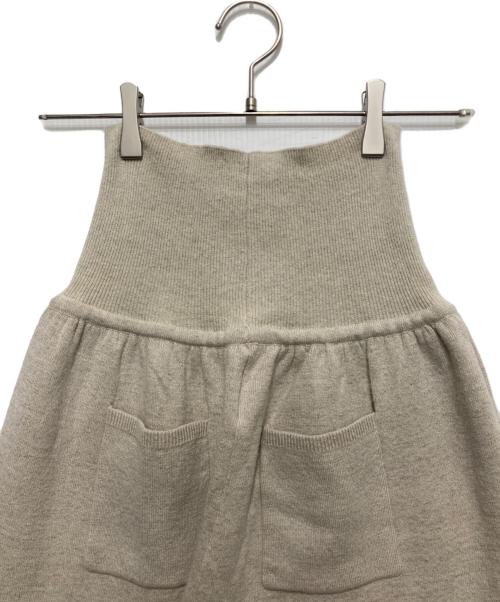 ETRE TOKYO（エトレトウキョウ）ETRE TOKYO (エトレトウキョウ) リネンスムースニットパンツ グレー サイズ:Sの古着・服飾アイテム