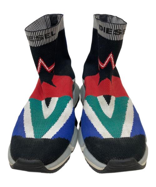 DIESEL（ディーゼル）DIESEL (ディーゼル) ハイカットスニーカー ブラック サイズ:25.5の古着・服飾アイテム