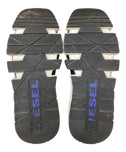 DIESEL（ディーゼル）DIESEL (ディーゼル) ハイカットスニーカー ブラック サイズ:25.5の古着・服飾アイテム