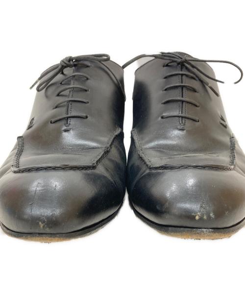 LOUIS VUITTON（ルイ ヴィトン）LOUIS VUITTON (ルイ ヴィトン) LVロゴ オックスフォードレザーシューズ ブラック サイズ:SIZE 7の古着・服飾アイテム