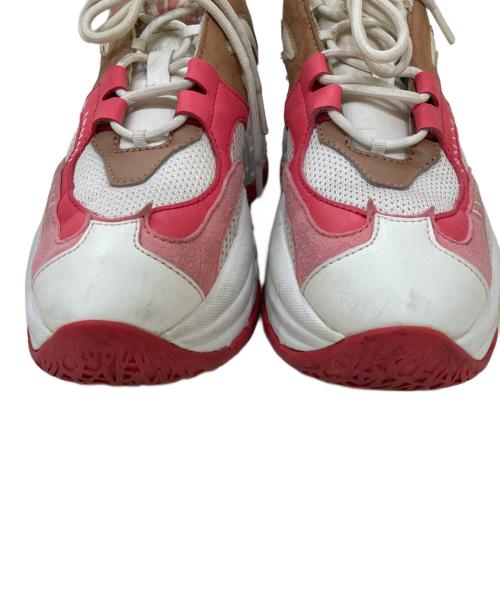 ARMANI EXCHANGE（アルマーニ エクスチェンジ）ARMANI EXCHANGE (アルマーニ エクスチェンジ) 厚底スニーカー ホワイト サイズ:23の古着・服飾アイテム