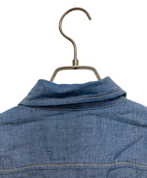 DSQUARED2（ディースクエアード）DSQUARED2 (ディースクエアード) ミリタリーシャツ インディゴ サイズ:46の古着・服飾アイテム