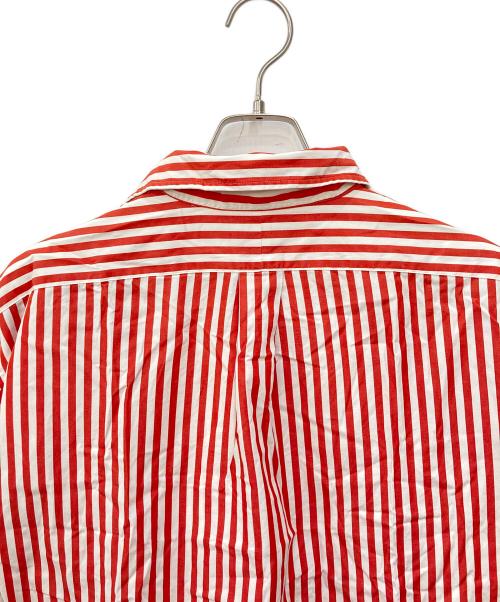 Ralph Lauren GOLF（ラルフローレン ゴルフ）RALPH LAUREN GOLF (ラルフローレン ゴルフ) ストライプシャツ レッド サイズ:Ｌの古着・服飾アイテム
