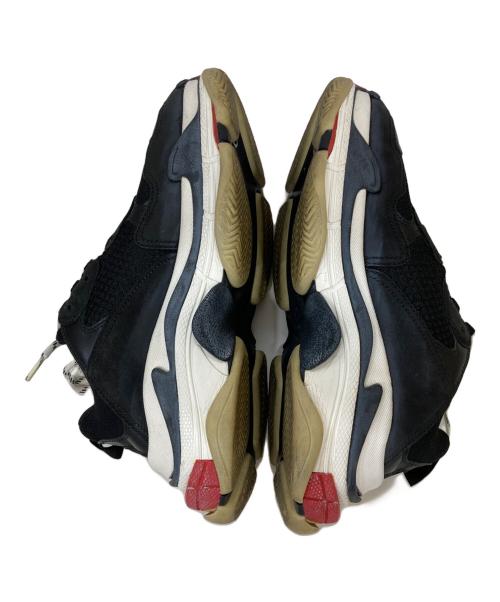 BALENCIAGA（バレンシアガ）BALENCIAGA (バレンシアガ) TRIPLE S ブラック サイズ:27.5の古着・服飾アイテム