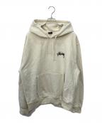 stussyステューシー）の古着「8 BALL FADE HOODIE」｜ベージュ
