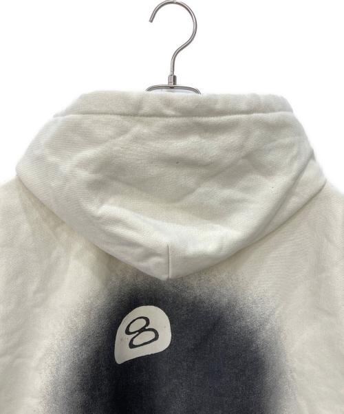 stussy（ステューシー）stussy (ステューシー) 8 BALL FADE HOODIE ベージュ サイズ:XLの古着・服飾アイテム