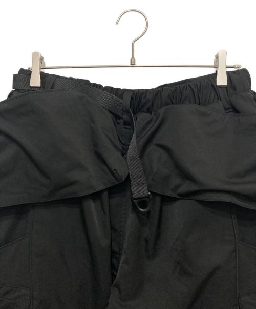 OCTO GAMBOL（オクト・ギャンボル）octo gambol (オクト・ギャンボル) テックカーゴハーフパンツ ブラック サイズ:Lの古着・服飾アイテム