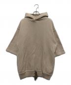 crepusculeクレプスキュール）の古着「S/Sパーカー」｜ベージュ