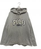 POLO JEANS CO.ポロジーンズカンパニー）の古着「ロゴパーカー」｜グレー