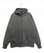 THE NORTH FACEザ ノース フェイス）の古着「リバーシブルテックエアーフーディ」｜グレー