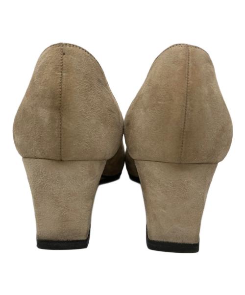 Manolo Blahnik（マノロブラニク）Manolo Blahnik (マノロブラニク) バイカラーヒールパンプス ブラウン サイズ:SIZE 37 1/2の古着・服飾アイテム