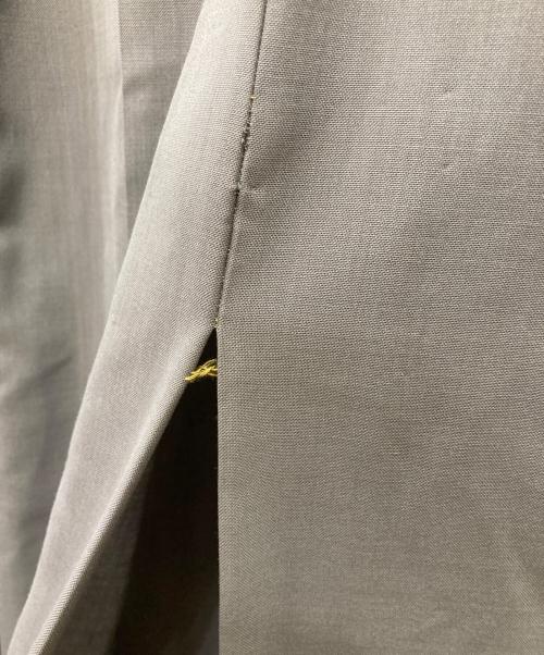 sacai（サカイ）sacai (サカイ) ノースリーブベルデッドドレス ワンピース グレー サイズ:1の古着・服飾アイテム