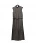 sacai (サカイ) ノースリーブベルデッドドレス ワンピース グレー サイズ:1：27000円