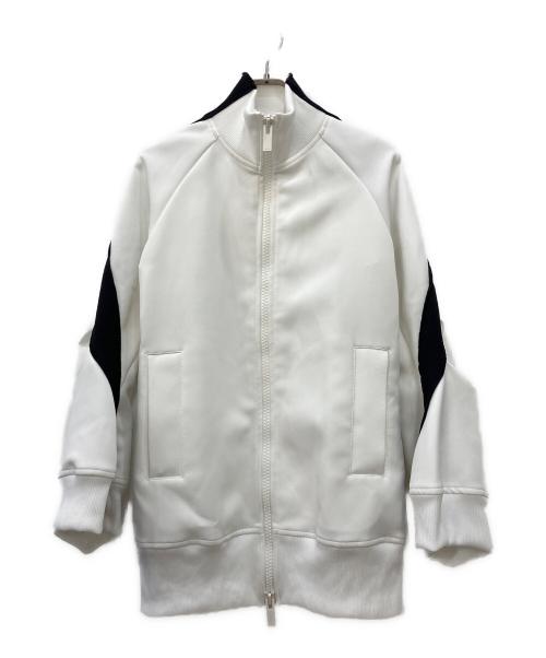 sacai（サカイ）sacai (サカイ) TECHNICAL JERSEY BLOUSON ホワイト サイズ:2の古着・服飾アイテム