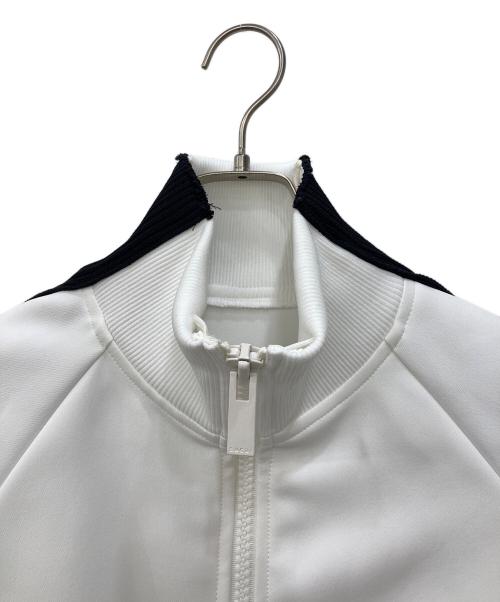 sacai（サカイ）sacai (サカイ) TECHNICAL JERSEY BLOUSON ホワイト サイズ:2の古着・服飾アイテム