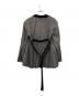 sacai (サカイ) Suiting Pleated blazer / 異素材バックプリーツスーチングベルテッドジャケット グレー サイズ:1：40000円