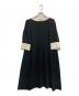 CELFORD (セルフォード) ボウタイAラインワンピース ブラック サイズ:S：5000円