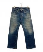 H.R.MARKETハリウッドランチマーケッド）の古着「セルビッジデニムパンツ」｜ブルー