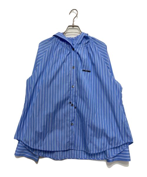 Diagram（ダイアグラム）Diagram (ダイアグラム) フードカフタンTOP ブルー サイズ:Ⅿの古着・服飾アイテム