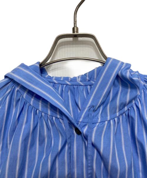 Diagram（ダイアグラム）Diagram (ダイアグラム) フードカフタンTOP ブルー サイズ:Ⅿの古着・服飾アイテム