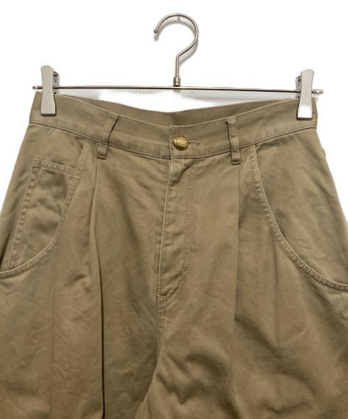 Diagram（ダイアグラム）Diagram (ダイアグラム) ロールアップワイドパンツ オリーブ サイズ:SIZE 36の古着・服飾アイテム