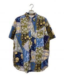 SOU・SOU（ソウソウ）の古着「高島縮 20/20 半袖シャツ」｜ブルー