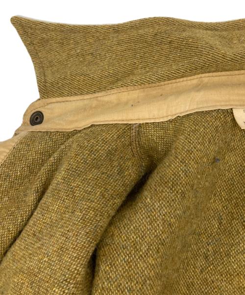 WOOLRICH（ウールリッチ）WOOLRICH (ウールリッチ) スウェード切替ウールジャケット ベージュ サイズ:XLの古着・服飾アイテム