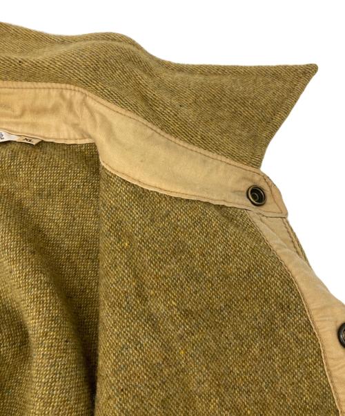 WOOLRICH（ウールリッチ）WOOLRICH (ウールリッチ) スウェード切替ウールジャケット ベージュ サイズ:XLの古着・服飾アイテム